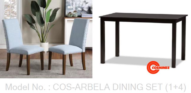 COS-ARBELA DINING SET (1+4)